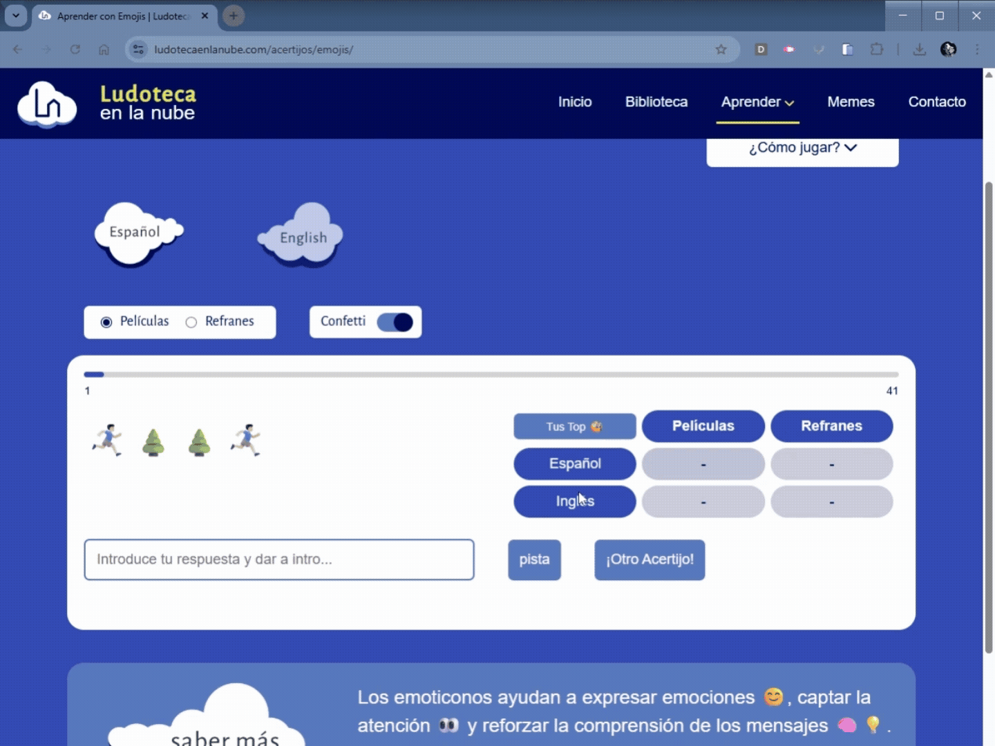 Enriquece el lenguaje con acertijos de emoticonos